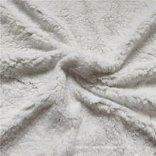 Tissu polaire Sherpa 100% coton polyester